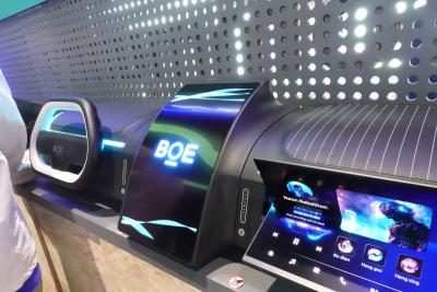 BOE automotive-grade OLED displays, Displayweek 2024