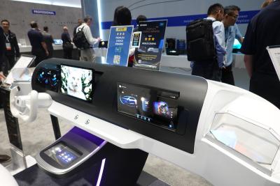Tianma automotive OLED and microLED prototypes, Displayweek 2024